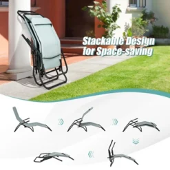 Tangkula 2 PCS Outdoor Chaise Lounge Folding Stacking Reclining Chairs 11 Tangkula 2 PCS Outdoor Chaise Lounge Folding Stacking Reclining Chairs -Tangkula Shop GUEST 4f2abac9 0bf3 4848 9f98 67cb02efe6d1