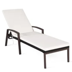 Tangkula 2PCS Patio Rattan Wicker Lounge Chair Set with Adjustable Back & Cushions -Tangkula Shop GUEST 514657b9 7aab 4cdc b8fb d07114545f24 1