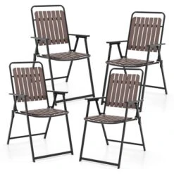 Tangkula 4-Piece Portable Patio Folding Chairs with Heavy-Duty 400 lbs Capacity 17 Tangkula 4-Piece Portable Patio Folding Chairs with Heavy-Duty 400 lbs Capacity -Tangkula Shop GUEST 53b43ce0 35ed 49e5 a6e9 bf6b7e8b64db