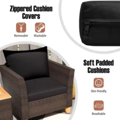 Tangkula 3-Piece Outdoor PE Wicker Bistro Set with Cushions & Storage Table 14 Tangkula 3-Piece Outdoor PE Wicker Bistro Set with Cushions & Storage Table -Tangkula Shop GUEST 545301f5 64e0 4b5e b42e ccdcb4de1fc1