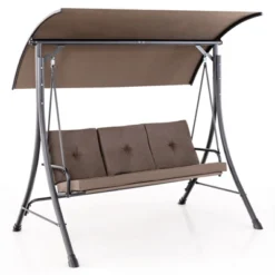Tangkula 3-Seat Outdoor Porch Swing with Adjustable Canopy & Thickened Cushions 11 Tangkula 3-Seat Outdoor Porch Swing with Adjustable Canopy & Thickened Cushions -Tangkula Shop GUEST 5633b6a2 a0e5 4faf a1b2 676e84ff793b