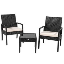 Tangkula Cushioned Outdoor Wicker Rattan Chair Set Patio Furniture Backyard Seat 14 Tangkula Cushioned Outdoor Wicker Rattan Chair Set Patio Furniture Backyard Seat -Tangkula Shop GUEST 57ec6e32 3713 4284 ad95 970780cc06e7