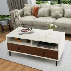 Tangkula Coffee Table Modern Rectangle W/ Storage Shelf & Drawers Living Room Furniture 11 Tangkula Coffee Table Modern Rectangle W/ Storage Shelf & Drawers Living Room Furniture -Tangkula Shop GUEST 5abc5f5f c709 4c91 9db1 ed34f0f4b525
