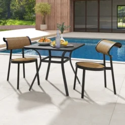 Tangkula 32" Patio Dining Table W/ 4 Curved Legs Heavy-Duty Outdoor Table For 4 Garden 10 Tangkula 32" Patio Dining Table W/ 4 Curved Legs Heavy-Duty Outdoor Table For 4 Garden -Tangkula Shop GUEST 5af43bee 1cb9 43e1 b364 d9d816f78d4b