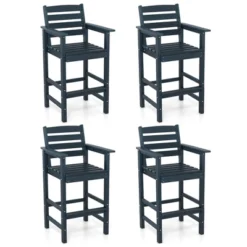 Tangkula Patio Bar Stools Set Of 4 Tall Adirondack Chair W/ Backrest Armrests & Footrests 23 Tangkula Patio Bar Stools Set Of 4 Tall Adirondack Chair W/ Backrest Armrests & Footrests -Tangkula Shop GUEST 5ba62c7b ec04 459e 8a28 9c5aac3981f0