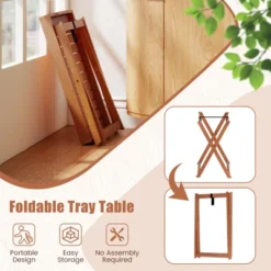 Tangkula Solid Wood Patio Tray Table with Removable Serving Top -Tangkula Shop GUEST 5d9b0618 b92d 4599 a7f7 8932257cab30 1