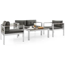 Tangkula 4 Pieces Patio Furniture Set Conversation Set Patio Furniture Outdoor Conversation Set 7 Tangkula 4 Pieces Patio Furniture Set Conversation Set Patio Furniture Outdoor Conversation Set -Tangkula Shop GUEST 5e533d08 22c7 4f73 9b5e bfa4982612b9