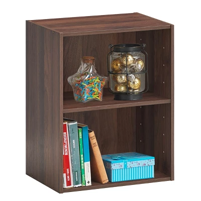 Tangkula 2-Tier Storage Night Stand Open Display Shelf MDF End Table 9 Tangkula 2-Tier Storage Night Stand Open Display Shelf MDF End Table - Image 9