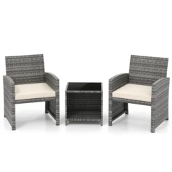 Tangkula 3 Pieces Patio Furniture Set PE Rattan Chairs Set W/ Storage Coffee Table 23 Tangkula 3 Pieces Patio Furniture Set PE Rattan Chairs Set W/ Storage Coffee Table -Tangkula Shop GUEST 61df308e 672a 4828 adff c3e019d9e68f