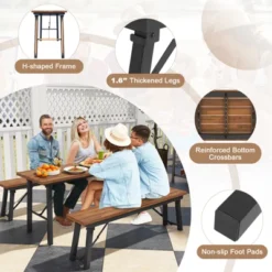 Tangkula 59-Inch Foldable Outdoor Dining Table with Acacia Wood Top 12 Tangkula 59-Inch Foldable Outdoor Dining Table with Acacia Wood Top -Tangkula Shop GUEST 68013501 a743 405a 8f8f 3c06072c3ce3