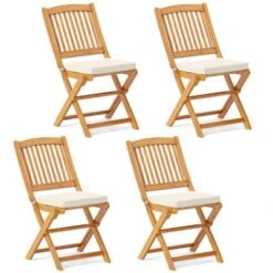 Tangkula Patio Folding Chair Set Of 4 Portable Acacia Wood Dining Chairs With High Back & Seat Cushions Beige/Navy/Red 19 Tangkula Patio Folding Chair Set Of 4 Portable Acacia Wood Dining Chairs With High Back & Seat Cushions Beige/Navy/Red -Tangkula Shop GUEST 6bcd00b2 608d 43c0 8586 24b6a2044762