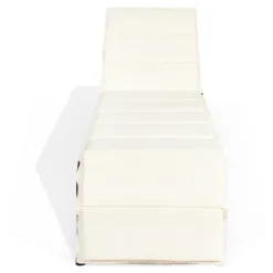 Tangkula Outdoor Patio Rattan Wicker Chaise Lounge Beach Recliner Adjustable Back -Tangkula Shop GUEST 6c6bf6f6 f55c 4699 97ac f2bd562b92a3