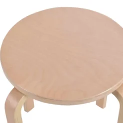 Tangkula 4 Pcs 17" Round Stacking Stool Dining Chair Set Backless Wood Seats Natural -Tangkula Shop GUEST 70b0bdb2 aac4 4ad4 9d9d 8b74b1112b1b