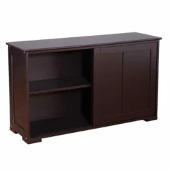 Tangkula Wood Buffet Cupboard Kitchen Storage Cabinet Sideboard W/ Sliding Door -Tangkula Shop GUEST 71480dfb d655 43c6 b47c 4a9a8bbbd4df
