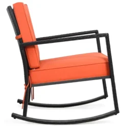 Tangkula Outdoor Wicker Rocking Chair Glider Rattan Rocker Recliner 14 Tangkula Outdoor Wicker Rocking Chair Glider Rattan Rocker Recliner -Tangkula Shop GUEST 71c515b8 ab32 4213 9bff b8a370215ed1