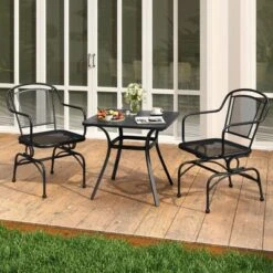 Tangkula 4-Piece Patio Rocking Chair Set with Breathable Metal Mesh 13 Tangkula 4-Piece Patio Rocking Chair Set with Breathable Metal Mesh -Tangkula Shop GUEST 73e2b9cc 8030 44cd 8e0b 0455222e4ae2 1