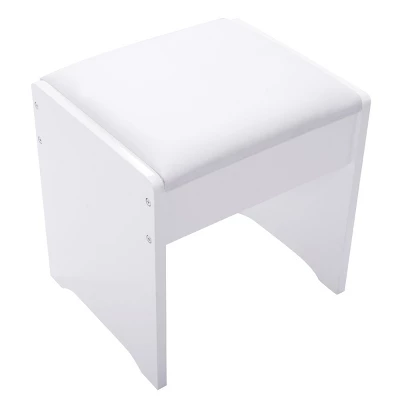 Tangkula 2 Drawers Make-up Mirror Set Vanity Dressing Table Flip-type Desktop With Stool 6 Tangkula 2 Drawers Make-up Mirror Set Vanity Dressing Table Flip-type Desktop With Stool - Image 6