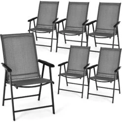 Tangkula 6-Piece Folding Outdoor Patio Chair Set with Armrests 17 Tangkula 6-Piece Folding Outdoor Patio Chair Set with Armrests -Tangkula Shop GUEST 77372084 9c01 4312 84ed 0d0c169e64bd