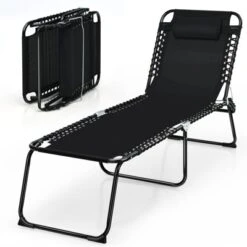 Tangkula Foldable Beach Chaise Lounge Chair with Adjustable Pillow & 4-Position Recline 18 Tangkula Foldable Beach Chaise Lounge Chair with Adjustable Pillow & 4-Position Recline -Tangkula Shop GUEST 79cb8541 8564 48fb 8316 77a70755204d
