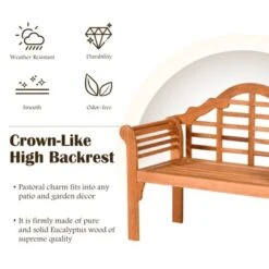 Tangkula Outdoor Wooden Folding Bench Two Person Loveseat Chair Garden Bench 14 Tangkula Outdoor Wooden Folding Bench Two Person Loveseat Chair Garden Bench -Tangkula Shop GUEST 81980d40 6485 4ee7 a639 51b153ad13d0