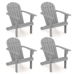Tangkula 4PCS Patio Adirondack Chair W/ Inclined Seat High Backrest & Wide Armrests 13 Tangkula 4PCS Patio Adirondack Chair W/ Inclined Seat High Backrest & Wide Armrests -Tangkula Shop GUEST 8543d8f7 370b 4922 89f6 06d777b4f002