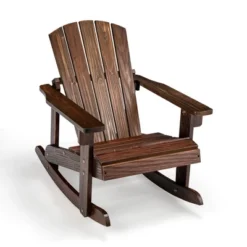 Tangkula Kids Adirondack Rocking Chair - Solid Wood Outdoor Porch Rocker 18 Tangkula Kids Adirondack Rocking Chair - Solid Wood Outdoor Porch Rocker -Tangkula Shop GUEST 87e8cc5e 026b 409f 8ecb eff120cec300