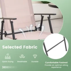 Tangkula 4PCS Bistro Set Folding Counter Height Chairs Round Bar Table & Umbrella Patio -Tangkula Shop GUEST 8a5e1962 c1f1 4675 ab5a 39b50f5dce88