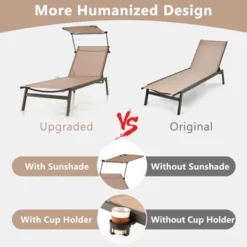 Tangkula Adjustable Outdoor Chaise Lounge with Sun Canopy and Cup Holder 13 Tangkula Adjustable Outdoor Chaise Lounge with Sun Canopy and Cup Holder -Tangkula Shop GUEST 8ac06c9e aea8 4a3a 8bbd ec1f516fa4cd