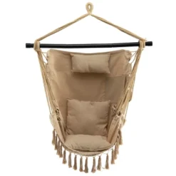 Tangkula Hammock Chair with Soft Pillow Cushions and Hanging Rope Swing 19 Tangkula Hammock Chair with Soft Pillow Cushions and Hanging Rope Swing -Tangkula Shop GUEST 8d2a30c5 3579 4fd6 aab5 d2882c8aa8f0