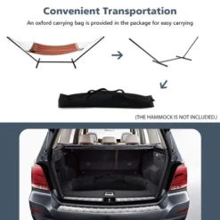 Tangkula 2-Person Heavy-Duty Hammock Stand with Storage Bag - 450 lbs Capacity -Tangkula Shop GUEST 8da692ab d691 467c bf48 f9395a0573f1