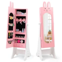 Tangkula Kids Jewelry Armoire Cabinet Free-Standing Full Length Mirror With Storage And 4 Tilt Angles 20 Tangkula Kids Jewelry Armoire Cabinet Free-Standing Full Length Mirror With Storage And 4 Tilt Angles -Tangkula Shop GUEST 8e0887bb 3bff 47e1 9d94 fde2b4b7bbf1