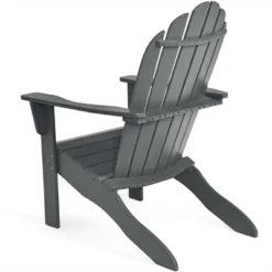 Tangkula 2PCS Wooden Classic Adirondack Chair Lounge Chair Outdoor Patio Grey -Tangkula Shop GUEST 9142e98d 4c8b 4580 a3ae 328a23f019c1