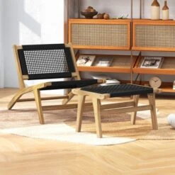 Tangkula 2PCS Teak Ottoman Footstool W/ Handwoven Cordage For Patio Porch Balcony Lawn 12 Tangkula 2PCS Teak Ottoman Footstool W/ Handwoven Cordage For Patio Porch Balcony Lawn -Tangkula Shop GUEST 928ce1c9 7992 46db 9710 4259fd36b661