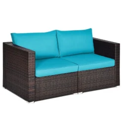 Tangkula 2-Piece Patio Wicker Corner Sofa Set with Removable Cushions 21 Tangkula 2-Piece Patio Wicker Corner Sofa Set with Removable Cushions -Tangkula Shop GUEST 967c813e fd8d 4701 b2bb 75ad799c252e