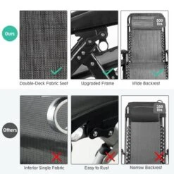 Tangkula Oversized Zero Gravity Lounge Chair with Cup Holder and Adjustable Sunshade 18 Tangkula Oversized Zero Gravity Lounge Chair with Cup Holder and Adjustable Sunshade -Tangkula Shop GUEST 987edbd4 478f 4f51 af09 661bc6f25b31