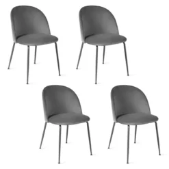 Tangkula Dining Chair Set Of 4 Upholstered Velvet Chair Set W/ Metal Base For Living Room 22 Tangkula Dining Chair Set Of 4 Upholstered Velvet Chair Set W/ Metal Base For Living Room -Tangkula Shop GUEST 98dbabf3 760b 4470 bd3a 54f388e422ea