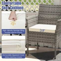 Tangkula Outdoor PE Wicker Chairs Set Of 4 Patio Dining Armchairs W/ Padded Cushions 14 Tangkula Outdoor PE Wicker Chairs Set Of 4 Patio Dining Armchairs W/ Padded Cushions -Tangkula Shop GUEST 9b321583 91f6 41d8 b3e0 a35f2598e531