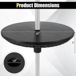 Tangkula Outdoor Umbrella Table Tray Fit 1.5"/1.34"/1.26" Umbrella Poles For Backyard -Tangkula Shop GUEST 9eeb9caa c814 4ef7 8331 7c0280492df4