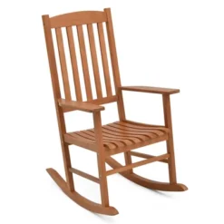 Tangkula Patio Rocking Chair W/ 400 Lbs Weight Capacity Eucalyptus Wood Porch Rocker W/ High Back 15 Tangkula Patio Rocking Chair W/ 400 Lbs Weight Capacity Eucalyptus Wood Porch Rocker W/ High Back -Tangkula Shop GUEST 9fc5bb8b 4bb3 4bb7 a782 e1f544b8cfa6