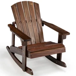 Tangkula 2PCS Kid Adirondack Rocking Chair Outdoor Solid Wood Slatted Seat Backrest Coffee 16 Tangkula 2PCS Kid Adirondack Rocking Chair Outdoor Solid Wood Slatted Seat Backrest Coffee -Tangkula Shop GUEST 9fdbb5b3 4d7d 4a18 89cd b744da57961c