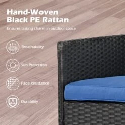 Tangkula 2-Seat Outdoor Rattan Loveseat with Built-in Coffee Table - Blue 16 Tangkula 2-Seat Outdoor Rattan Loveseat with Built-in Coffee Table - Blue -Tangkula Shop GUEST a1099908 126e 42f4 8115 cf7e002a283d