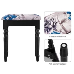 Tangkula Tri Folding Vanity Mirror Makeup Table Set W/4 Drawers & Stool White 9 Tangkula Tri Folding Vanity Mirror Makeup Table Set W/4 Drawers & Stool White -Tangkula Shop GUEST a32f7c58 ed88 4daa 837c 4ca6a92aa998