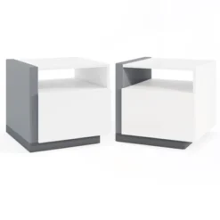 Tangkula Nightstands Set Of 2 Modern Minimalist Bed Side Table W/ Open Compartment -Tangkula Shop GUEST a35e8f5f 26a7 448d 98a8 1d43aaa2ea8d