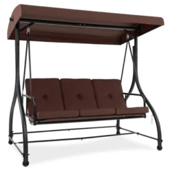 Tangkula 3-Seat Converting Patio Swing Chair and Porch Bed with Adjustable Canopy 20 Tangkula 3-Seat Converting Patio Swing Chair and Porch Bed with Adjustable Canopy -Tangkula Shop GUEST a608bb03 a0d4 403f af37 3021155c8f4b