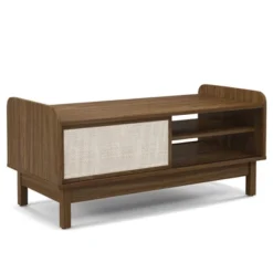 Tangkula Rectangular Coffee Table W/ Storage Weaving Sliding Door & Adjustable Shelf 17 Tangkula Rectangular Coffee Table W/ Storage Weaving Sliding Door & Adjustable Shelf -Tangkula Shop GUEST a664be74 9de6 4adb af1c 8b4580994354