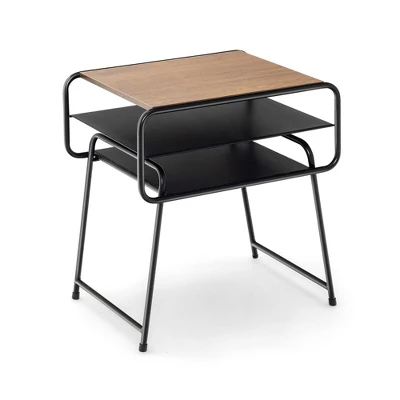 Tangkula 3-tier Side End Sofa Display Table Compact Nightstand For Bedroom Living Room 9 Tangkula 3-tier Side End Sofa Display Table Compact Nightstand For Bedroom Living Room - Image 9