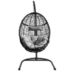 Tangkula Hanging Hammock Chair Egg Swing Chair W/ Seat Cushion Pillow Stand 13 Tangkula Hanging Hammock Chair Egg Swing Chair W/ Seat Cushion Pillow Stand -Tangkula Shop GUEST a9584892 50ef 410a 857c 750328921569