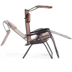 Tangkula Reclining Zero Gravity Chair with Sunshade and Side Tray - Brown 7 Tangkula Reclining Zero Gravity Chair with Sunshade and Side Tray - Brown -Tangkula Shop GUEST a9a7e7cb 1e7a 4d7f bcff 0b0d083b4386