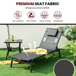 Tangkula Patio Sunbathing Lounge Chair W/ Face Hole & Detachable Head Pillows Poolside 12 Tangkula Patio Sunbathing Lounge Chair W/ Face Hole & Detachable Head Pillows Poolside -Tangkula Shop GUEST a9ca0de7 69a4 406c bb78 7a34c2b72979