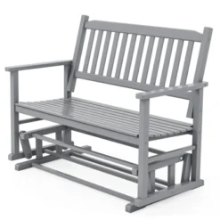 Tangkula Patio Glider Loveseat Chair Swing Rocking Bench W/ Curved Backrest & Slatted Seat 18 Tangkula Patio Glider Loveseat Chair Swing Rocking Bench W/ Curved Backrest & Slatted Seat -Tangkula Shop GUEST af2ea6af c7aa 4ee0 b2a4 21853bb0ef45